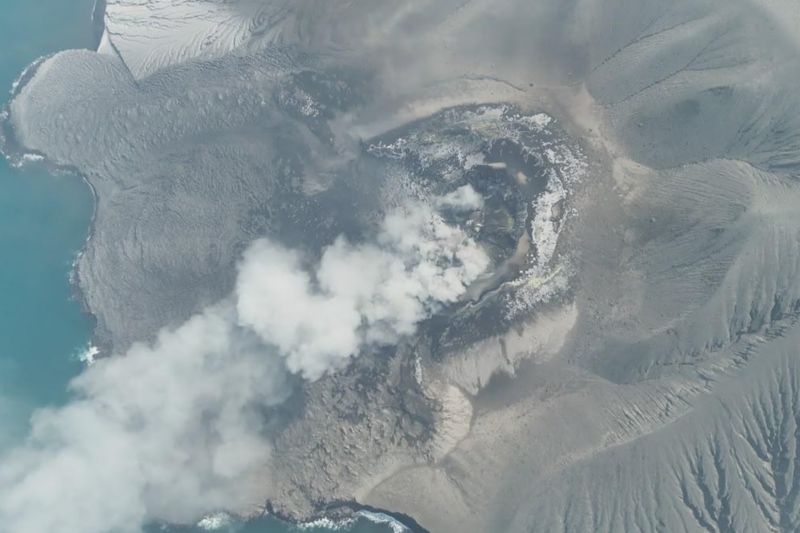 Erupsi Gunung Anak Krakatau Dinyatakan Berakhir