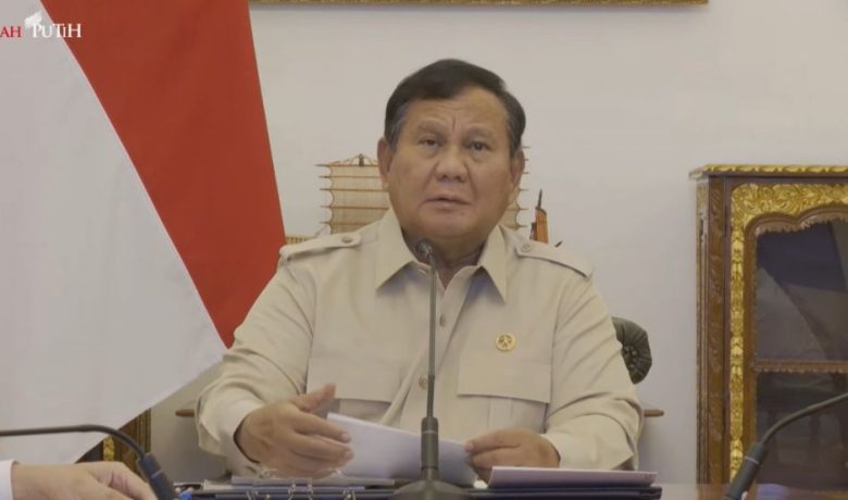 Pimpin Ratas, Presiden Prabowo bakal Tambah Anggaran untuk Mitigasi Bencana