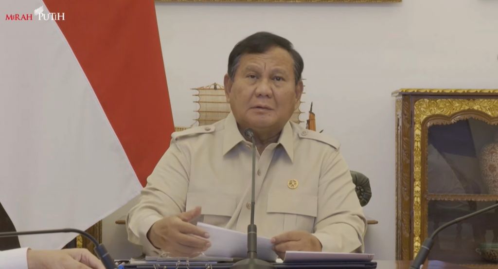 Pimpin Ratas, Presiden Prabowo bakal Tambah Anggaran untuk Mitigasi Bencana