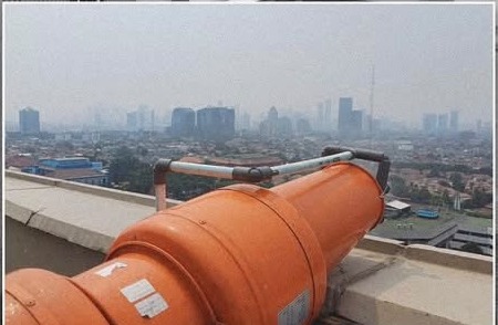 Mayoritas Water Mist di DKI Dipasang di Jakbar
