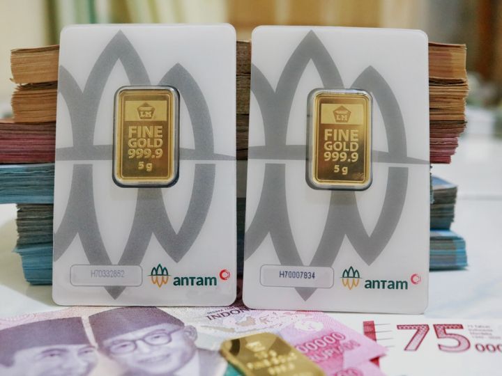 Harga Emas Antam Berbalik Naik Jadi Rp2,625 Juta/Gram Hari Ini