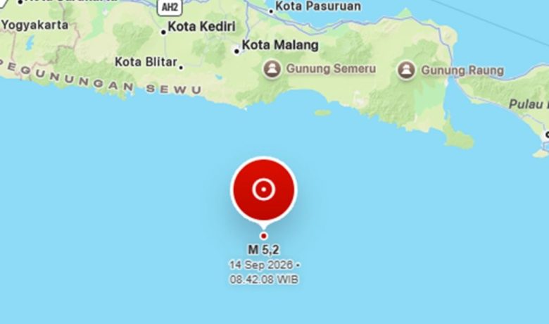 Gempa M 5,2 Guncang Malang, BMKG: Tak Berpotensi Tsunami