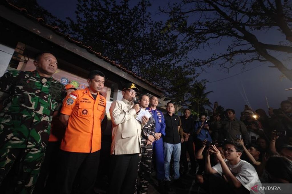 Pencarian Rombongan Jurnalis Hilang di Selat Sunda Resmi Ditutup