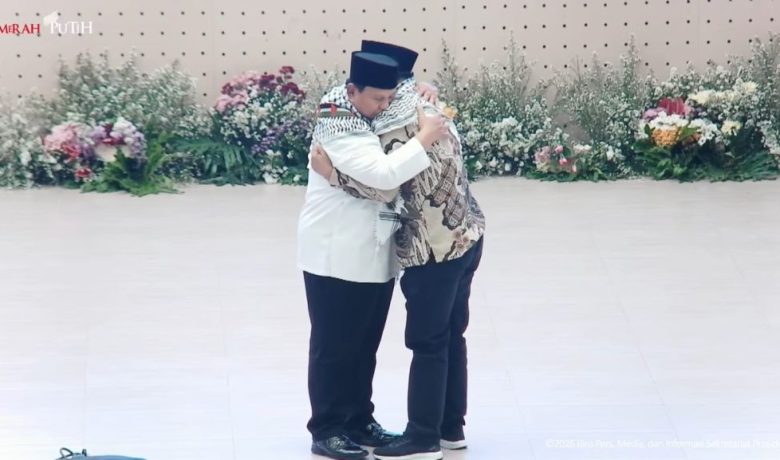 Prabowo Serukan Free Palestine di Syukuran Seabad Gontor