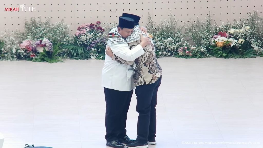 Prabowo Serukan Free Palestine di Syukuran Seabad Gontor