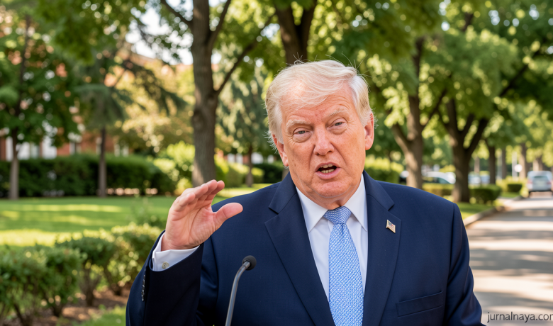 Trump Ancam Akan Segera Serang Gunung Pickaxe Iran