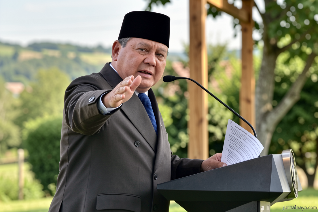 Prabowo Imbau Warga Waspada dan Patuhi Zona Bahaya Erupsi Anak Krakatau