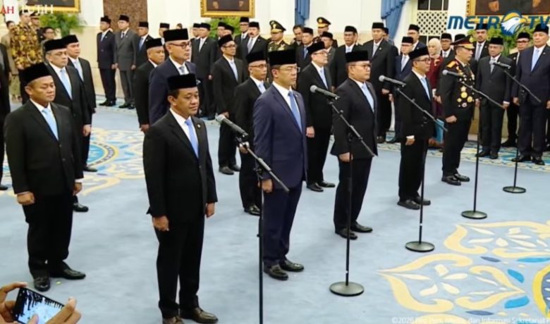 Reshuffle Jilid 7, Berikut Menteri hingga Kepala Badan yang Dilantik Presiden Hari Ini