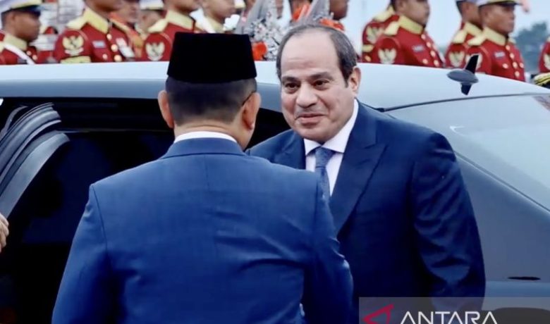 Prabowo Terima Kunjungan Kenegaraan Presiden Mesir Besok