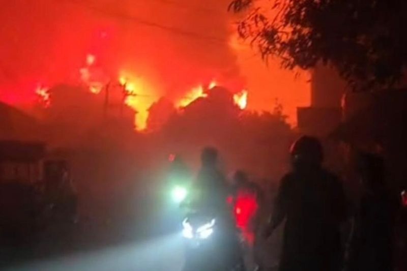 Kebakaran di Bangka Selatan Hanguskan 500 Rumah