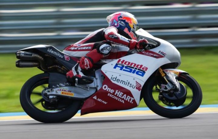 Veda Ega Pecahkan Rekor Poin Debut Moto3 Honda Team Asia