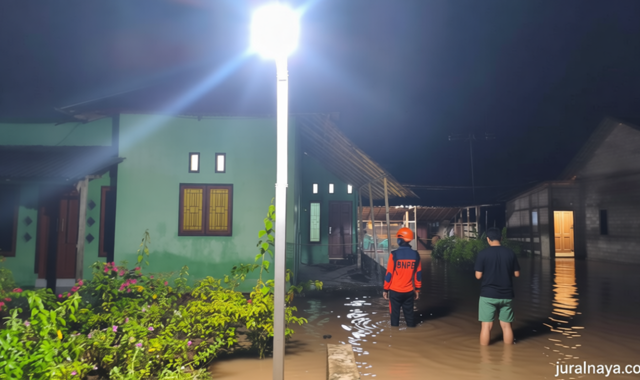 BNPB: Banjir di Parigi Moutong Rendam 166 Rumah dan 3 Jembatan Rusak