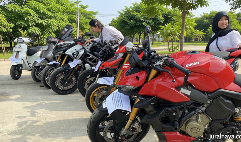 KPK Pamer Barang Rampasan Kasus Sertifikasi K3 – Ada Ducati hingga Nissan GTR