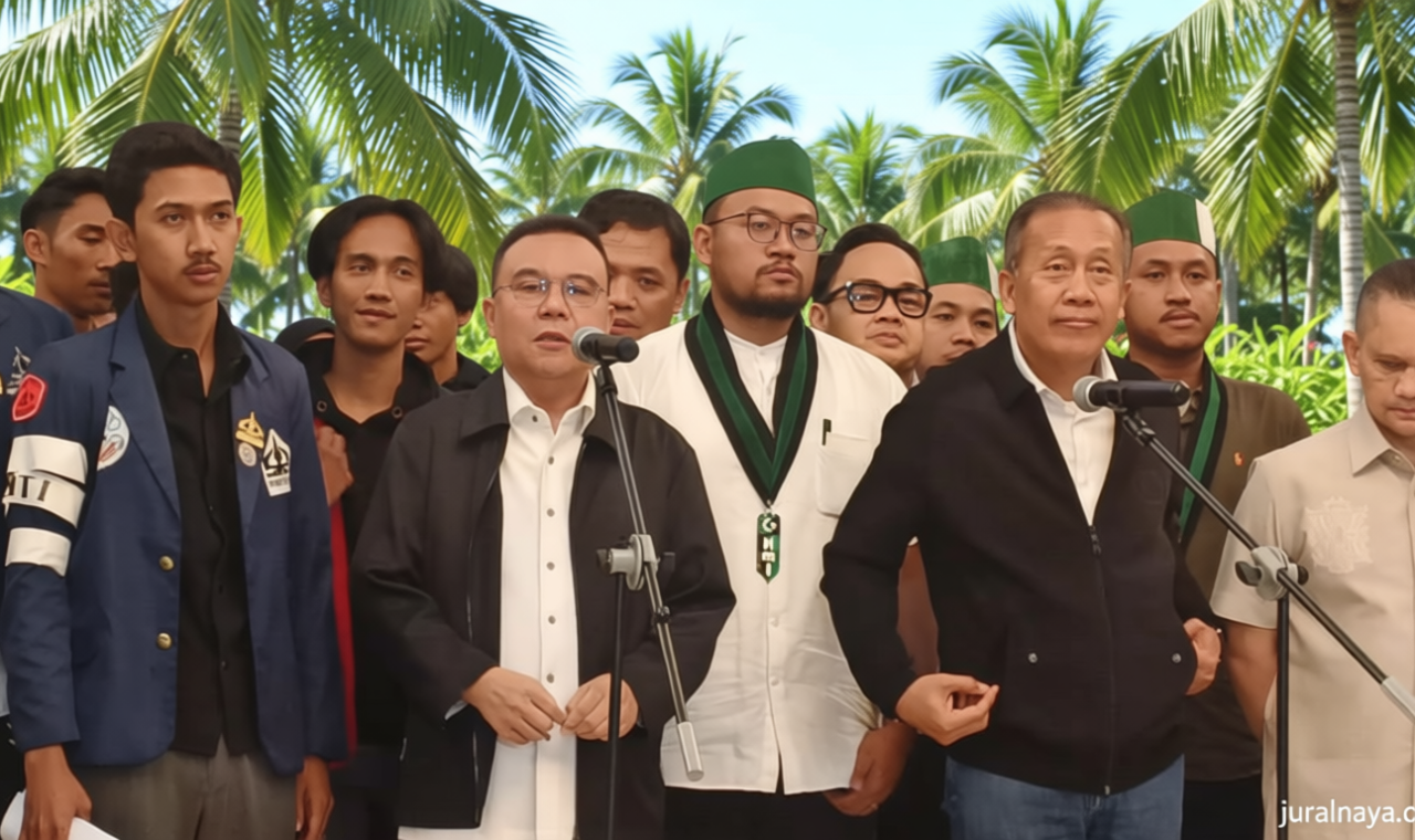 Meeting Results: Terima Aspirasi Mahasiswa di Gedung DPR, Dasco: Komunikasi Kami Baik
