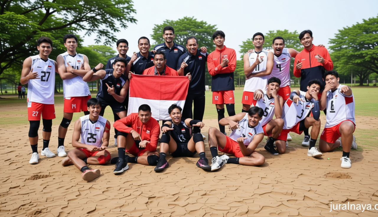Kalahkan India – Timnas Voli Indonesia Maju ke Final AVC Cup 2026