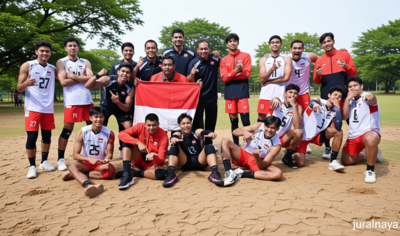 Kalahkan India – Timnas Voli Indonesia Maju ke Final AVC Cup 2026