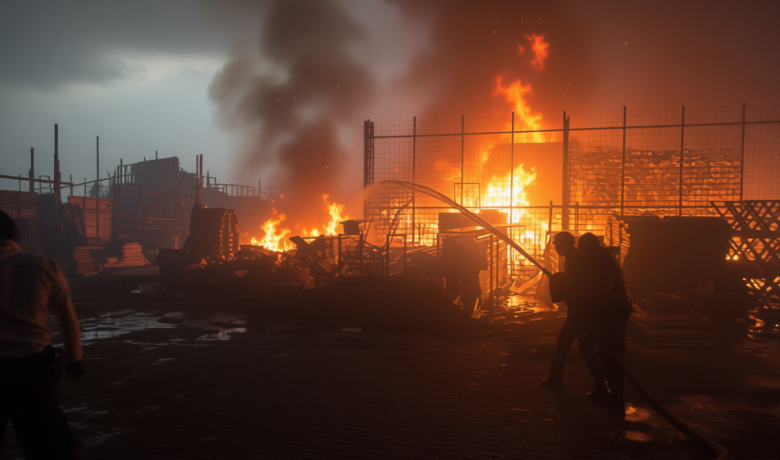 Historic Moment: Gudang di Cakung Barat Terbakar, 13 Unit Damkar Diterjunkan