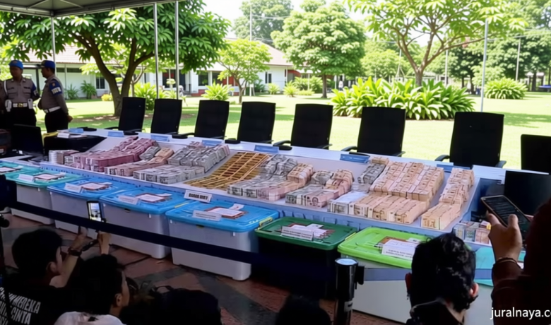 Penampakan Barang Bukti 74 Kg Emas dan Duit Rp476 Miliar Hasil Geledah