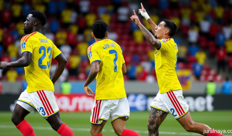 Main Agenda: Statistik Pertandingan Kolombia vs Ghana: Los Cafeteros Agresif, The Black Stars Pasif