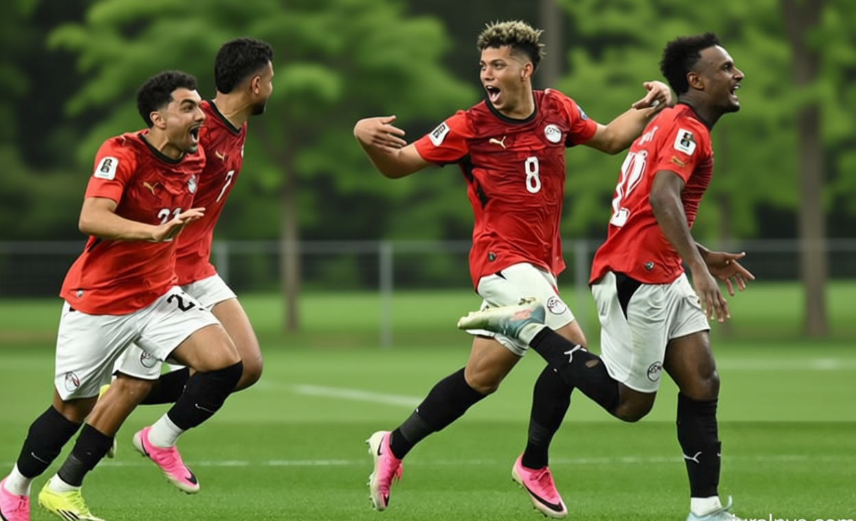 Mesir ke 16 Besar Setelah Singkirkan Australia Lewat Adu Penalti