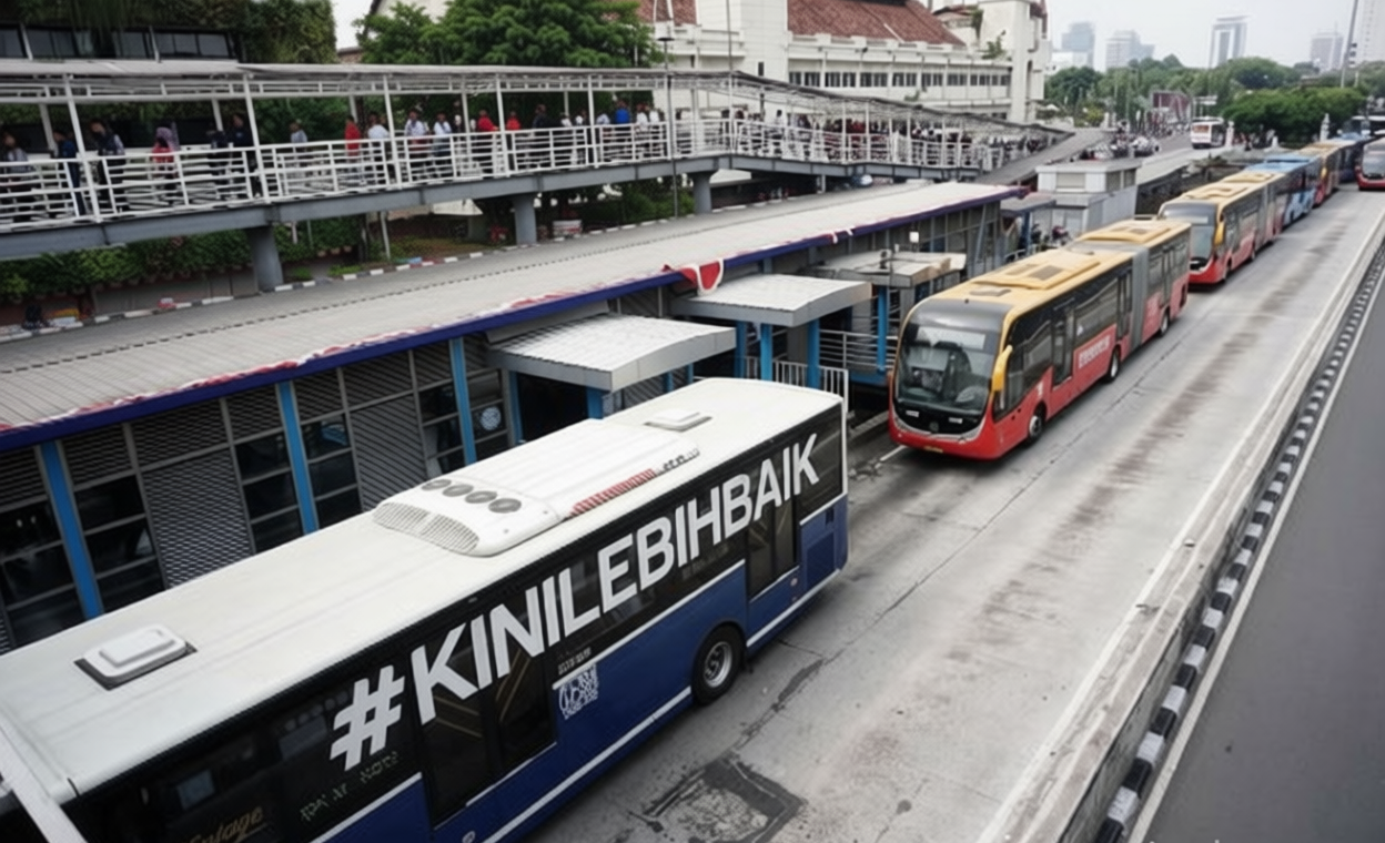 Ada Lomba Lari – Jadwal Bus Transjakarta Disesuikan pada Minggu 5 Juli