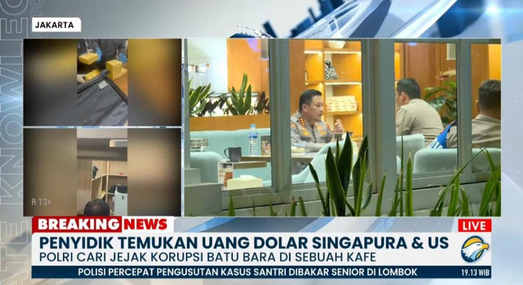 Important Visit: Penggeledahan di Kafe dan Money Changer terkait Korupsi Batu Bara Masih Berlangsung