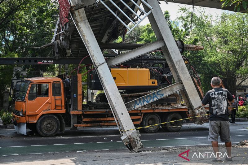 Key Discussion: Dinas Bina Marga Belum Pastikan Pembangunan Kembali JPO Tendean