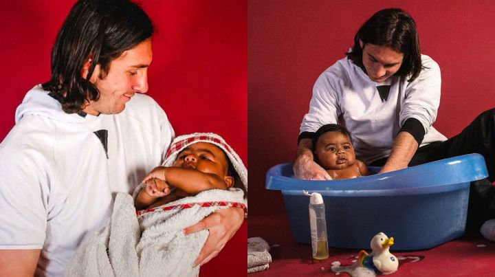 Meeting Results: Cerita di Balik Foto Lionel Messi Memandikan Lamine Yamal Bayi