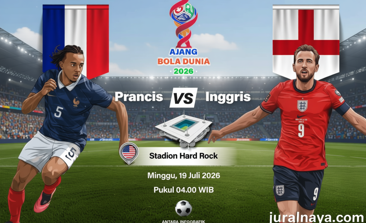 Visit Agenda: Inggris Juara Ketiga Piala Dunia 2026 Usai Tumbangkan Prancis 6-4