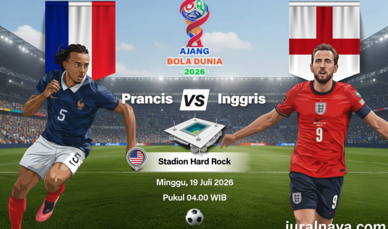 Visit Agenda: Inggris Juara Ketiga Piala Dunia 2026 Usai Tumbangkan Prancis 6-4