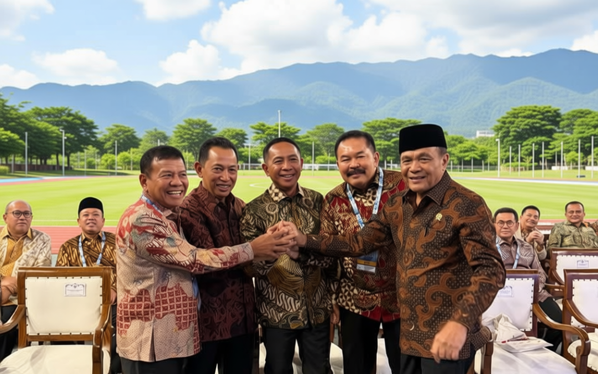 What Happened During: Momen Kekompakan 5 Pimpinan Lembaga Negara di Harkopnas