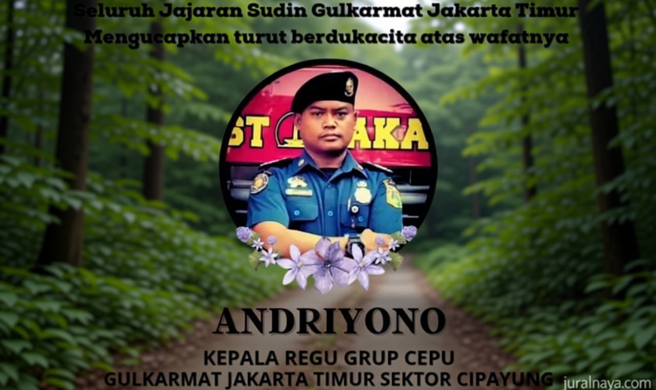 Gugur saat Bertugas, Petugas Damkar Jaktim punya Riwayat Sakit Jantung