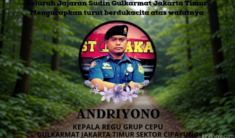 Gugur saat Bertugas, Petugas Damkar Jaktim punya Riwayat Sakit Jantung