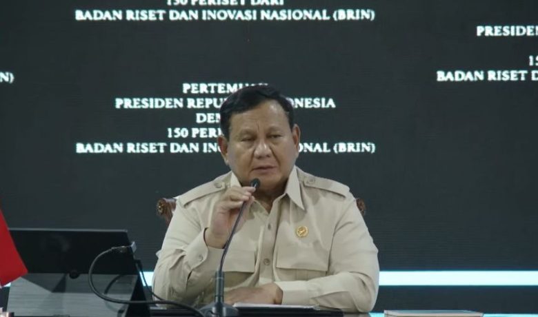 Presiden Prabowo Sebut Sains dan Teknologi Kunci Negara Maju