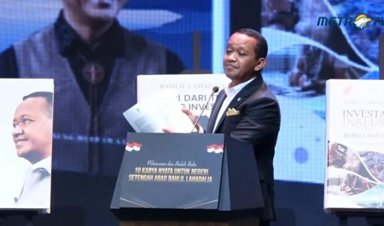Bahlil Luncurkan Buku ’10 Karya Nyata untuk Negeri’ Bahas Perjalanan hingga Hilirisasi