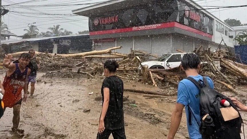 Lebih dari 380.000 Warga Filipina Terdampak Siklon Tropis, Enam Orang Tewas