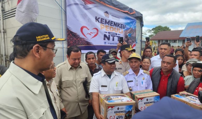 Kemenkeu Salurkan Bantuan Rp565 Juta untuk Korban Bencana NTT