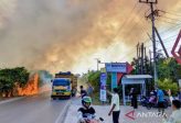 Karhutla Merembet ke Kawasan Sekolah Rakyat Terpadu 9 Banjarbaru