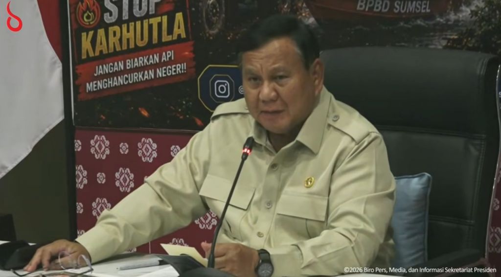 Presiden Prabowo Lirik Tepung Ubi untuk Meredam Karhutla