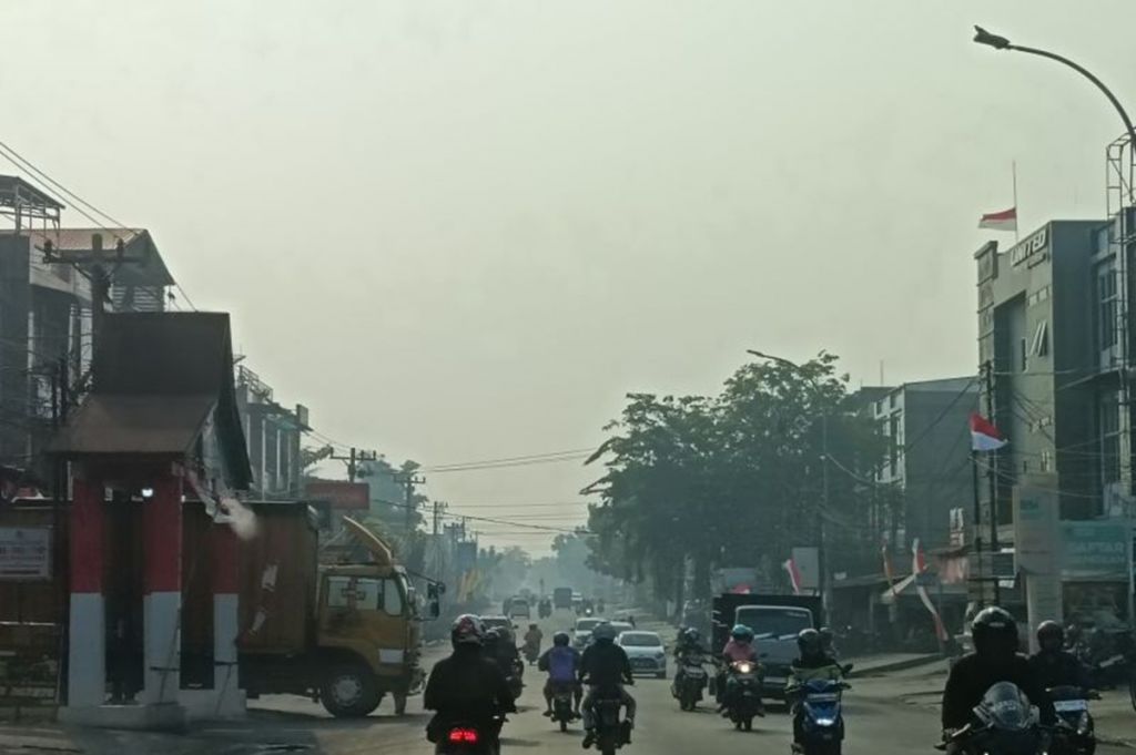Kualitas Udara Memburuk, Siswa di Pekanbaru Belajar Daring hingga Jumat