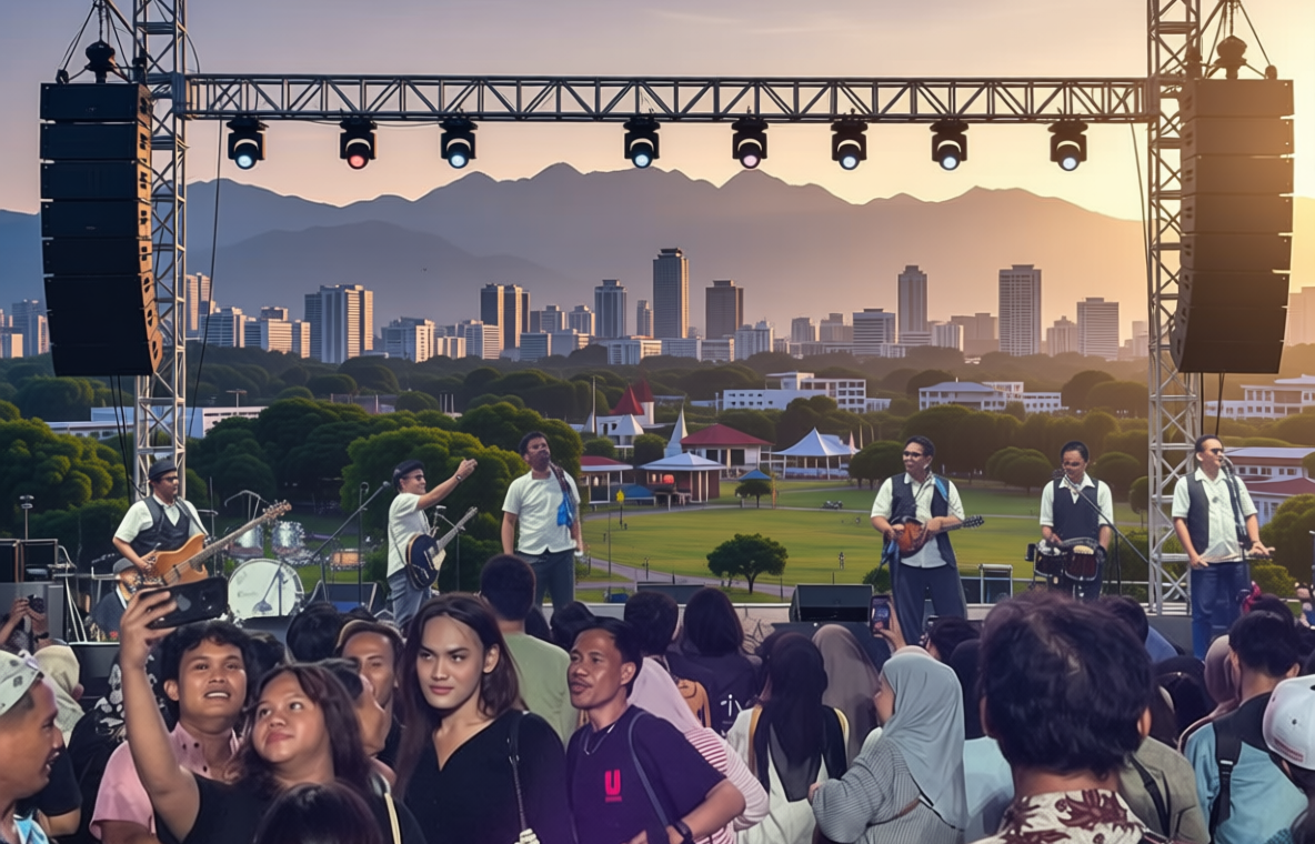Orkes Nunung CS Guncang Meet Nite Fest, Penonton Ikut Bergoyang