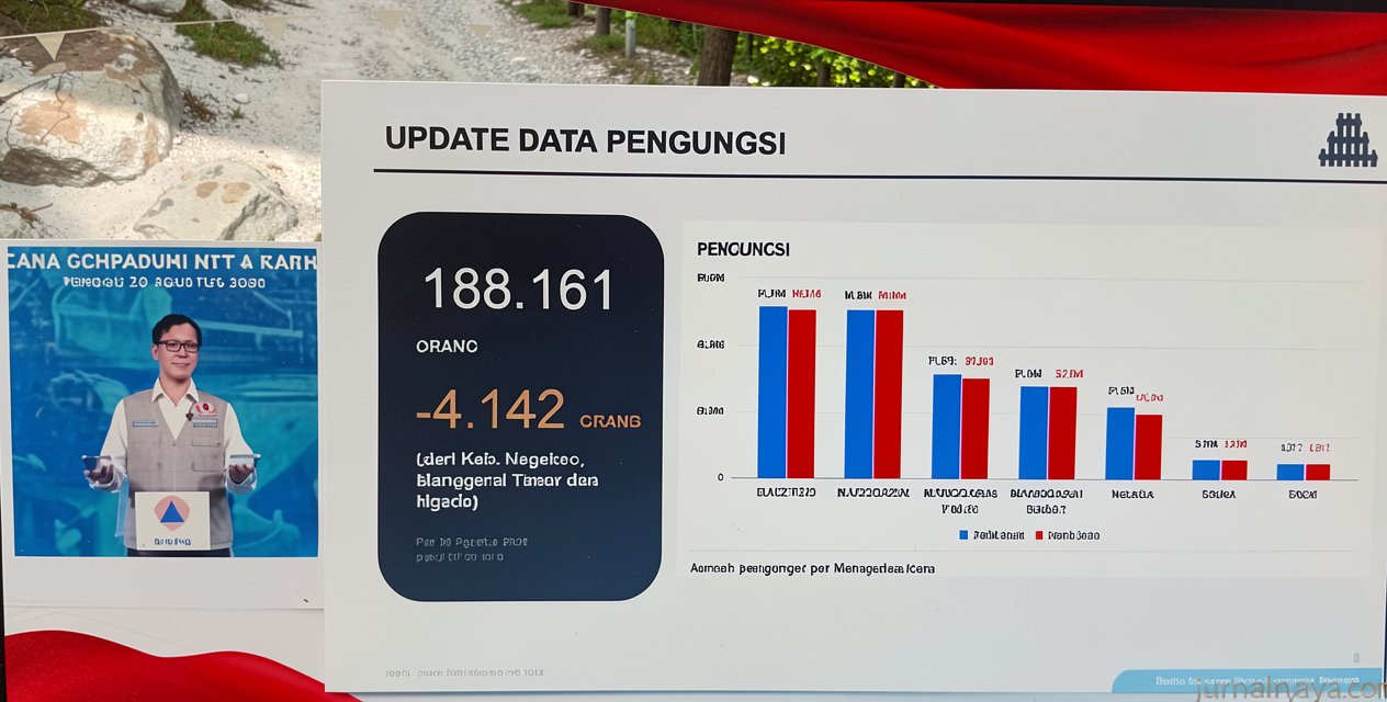 2 Pekan Pascagempa NTT, 188.161 Warga Masih Mengungsi